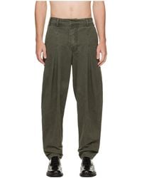 Entire studios - Pleated Casual Trousers - Lyst