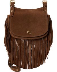 Ralph Lauren - Solid Color Crossbody Bag - Lyst