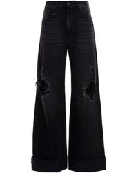 【関税込み】R13 ブラック Lisa ジーンズ R13 Lisa Baggy Jeans in Black | Lyst