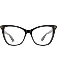 Gucci - Eyewear Cat-Eye Frame Glasses - Lyst