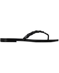 Tory Burch - Chain Thong Flat Sandals - Lyst