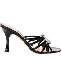 Gucci - Alicia Heeled Mules - Lyst