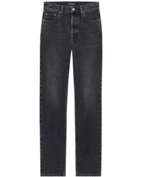 Saint Laurent - Relax Straight-Leg Jeans - Lyst