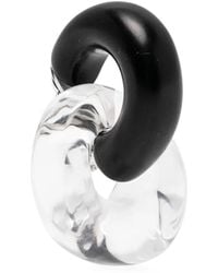 Monies - Havana Interlocking-Hoop Earrings - Lyst