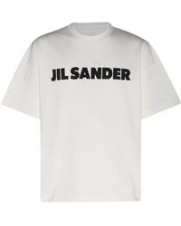 Jil Sander - Logo-Printed Crewneck T-Shirt - Lyst