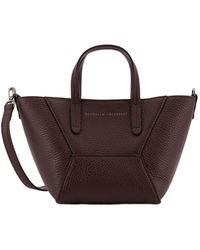 Brunello Cucinelli - Duo Mini Top Handle Bag - Lyst