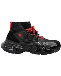DSquared² - Faster Knit High-Top Sneakers - Lyst