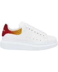 McQueen - Oversized Embellished Sneakers - Lyst