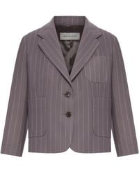 Dries Van Noten - Bamis Pinstriped Blazer - Lyst