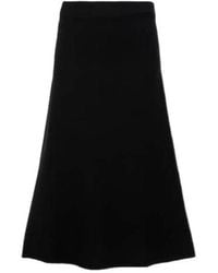 Jil Sander - A-Line Midi Skirt - Lyst
