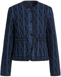 Rag & Bone - Plain Colour Denim Jackets - Lyst