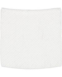 Brunello Cucinelli - Geometric-Pattern Silk Scarf - Lyst