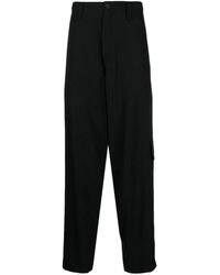 Yohji Yamamoto - Side Seam Pleated Casual Pants - Lyst