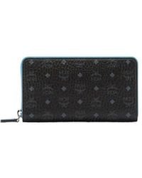 MCM - Long Zipper Wallet - Lyst