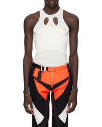 Dion Lee - Mobius Loop Cut-Out Tank Top - Lyst
