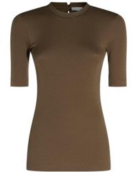 Brunello Cucinelli - Embellished Crewneck Top - Lyst
