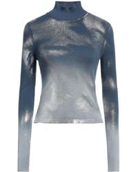 DIESEL - Two-Tone Long-Sleeve Turtleneck Knit - Lyst