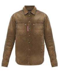 DSquared² - Garment Dyed Carpenter Shirt - Lyst