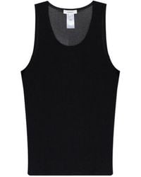 Lemaire - Knitted Sleeveless Top - Lyst