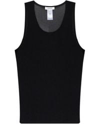 Lemaire - Ribbed Wool Tank Top - Lyst