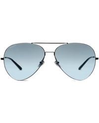 Gucci - Pilot Frame Sunglasses - Lyst