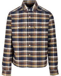 Rick Owens - Cropped Plaid Outershirt - Lyst