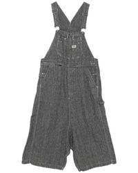 R13 - Button Bib Overall - Lyst