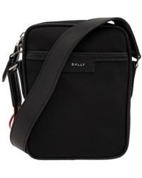 Bally - Code Logo Printed Crossbody Bag - Lyst