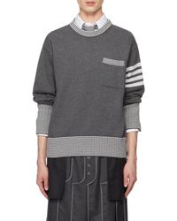 Thom Browne - Hector Crew-Neck Jumper - Lyst