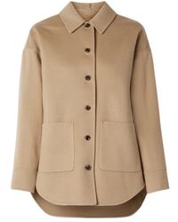 Theory - Wool And Recycled Cashmere-Blend Felt Jacket - Lyst