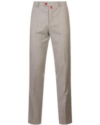 Kiton - Casual Trousers With Belt Loops - Lyst