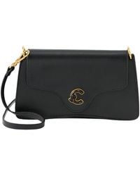 Coccinelle - C-Me Logo Plaque Small Crossbody Bag - Lyst