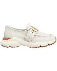 Tod's - Buckle-Strap Slip-On Sneakers - Lyst