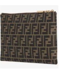 【関税送料込】Fendi Medium Flat ポーチ ブラウン 関税送料込】Fendi Medium Flat ポーチ ブラウン (FENDI/ポーチ