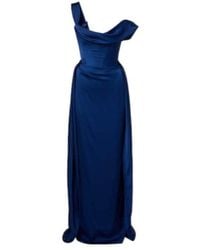 Vivienne Westwood - Nova Grace Draped Asymmetric Gown - Lyst