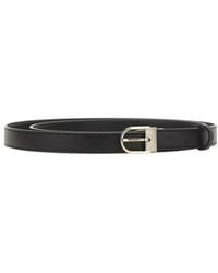 Victoria Beckham - Dorian B Slim Buckle Belt - Lyst