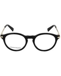 Longchamp - Oval Frame Glasses - Lyst