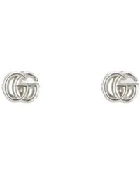 Gucci - Gg Marmont Stud Earrings - Lyst