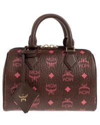 MCM - Ella Double Handle Handbag - Lyst