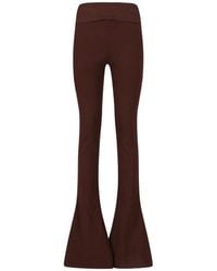 The Attico - The Remi Cut Out Flared Trousers - Lyst