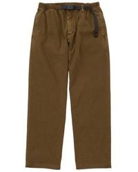 Gramicci - Straight-Leg Trousers With An Elastic Waistband - Lyst