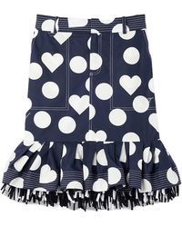 Jacquemus - The Cabana Polka-Dot Skirt - Lyst