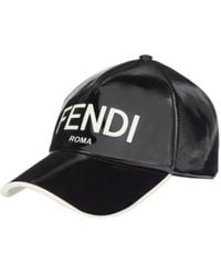 Fendi - Coated Canvas Baseball Cap - Lyst