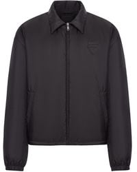 Prada - Re-Nylon Bomber Jacket - Lyst
