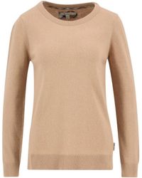 Barbour - Patch-Detailed Crewneck Jumper - Lyst