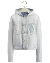 Dior - Medaillon Embroidered Hooded Jacket - Lyst