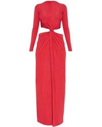 Cult Gaia - Keri Cut-Out Twisted Maxi Dress - Lyst