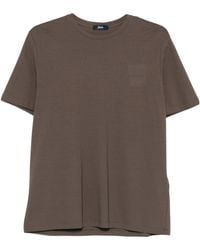 Herno - Short Sleeve Crewneck T-Shirt - Lyst