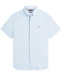 Tommy Hilfiger - Logo-Embroidered Shirt - Lyst