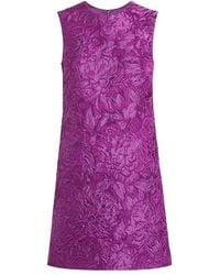 Dolce & Gabbana - Dolce & Gabbana Brocade Mini Dress Clothing - Lyst